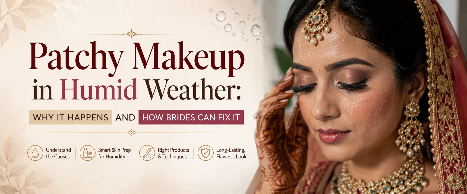 Patchy Makeup in Humid Weather